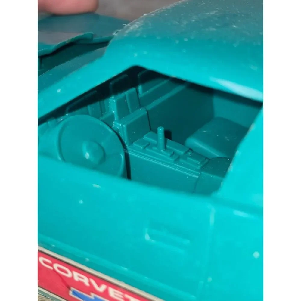 Vintage‎ 1980s Tootsie Toys Green Corvette Strombecker Corp Trac Masters USA